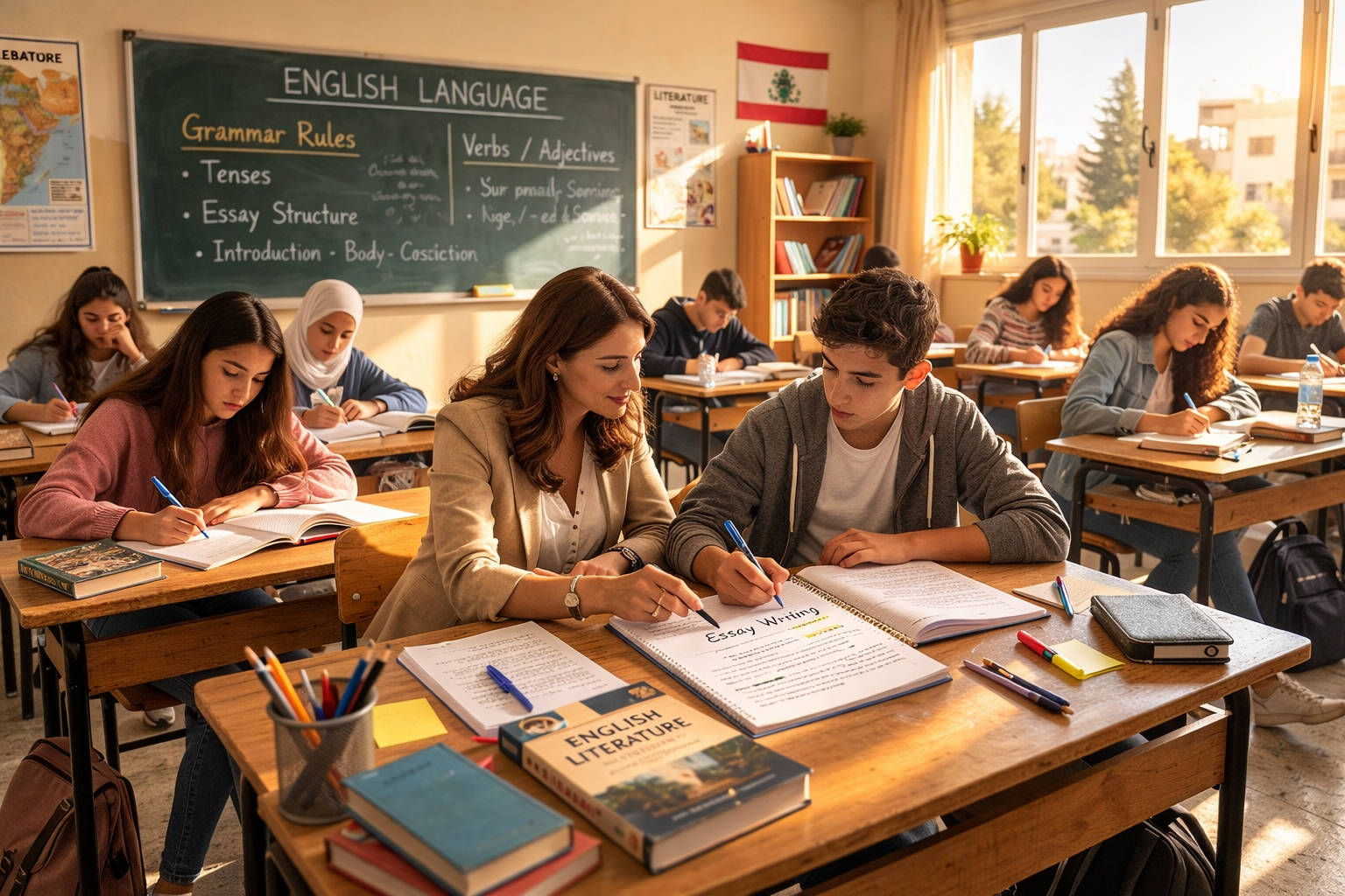 Anglais programme libanais
