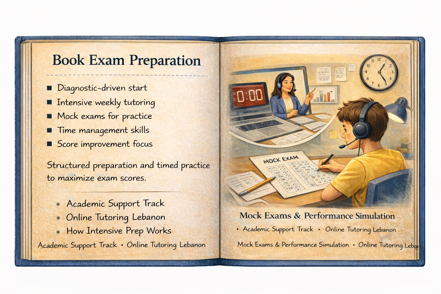 Préparation aux examens Liban parcours intensif