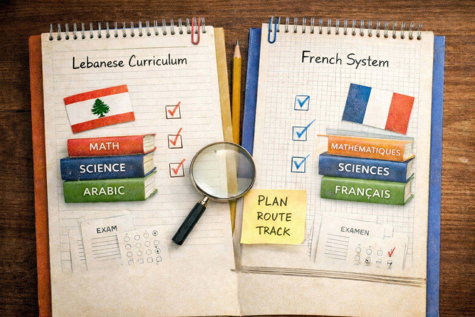 Séance de cours en ligne avec plan structuré